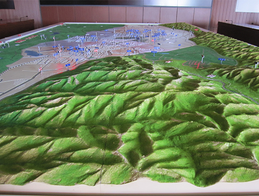 包头工业机械模型