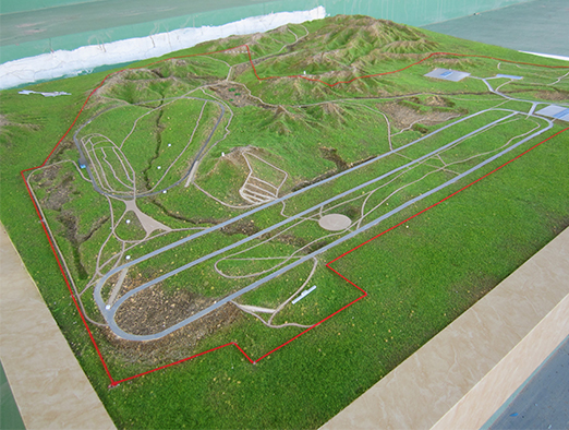 包头工业机械模型