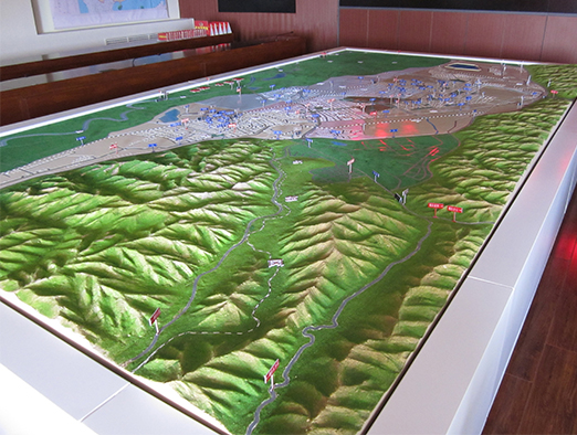 包头工业机械模型